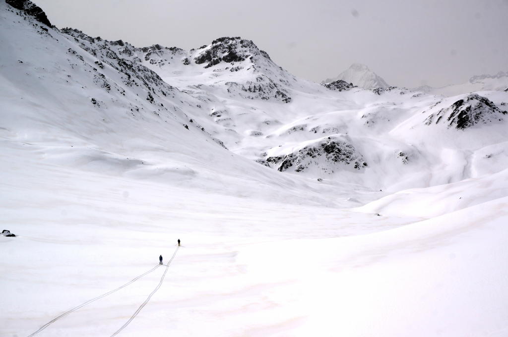 Ski touring in the Vanoise national park